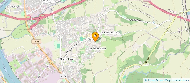 localisation de l'entreprise ENERGY 2000  GENAY