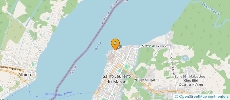 localisation de l'entreprise ENERGY à SAINT-LAURENT-DU-MARONI