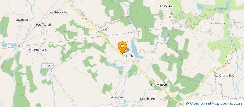 localisation de l'entreprise ENERGY ACCESS PRODUCTION  JAVERDAT