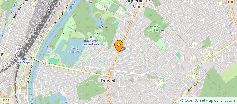 localisation de l'entreprise ENERGY AUTO à DRAVEIL