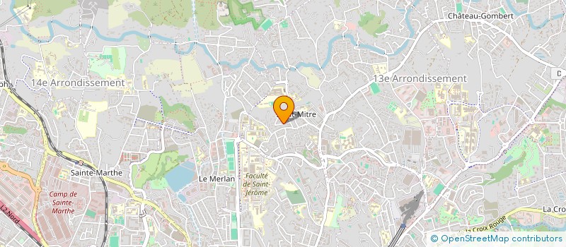 localisation de l'entreprise ENERGY BAT à MARSEILLE