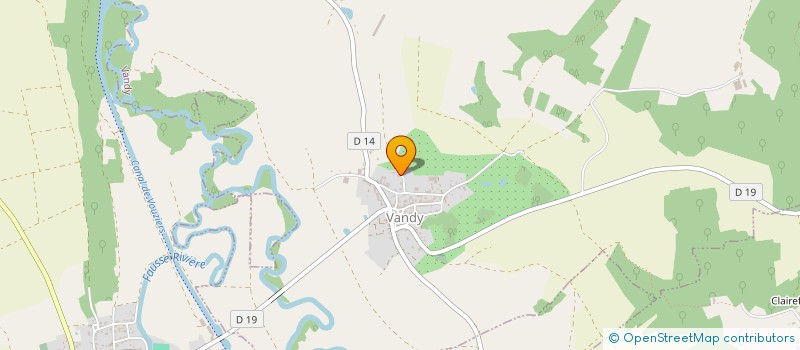 localisation de l'entreprise ENERGY BEGNY  VANDY