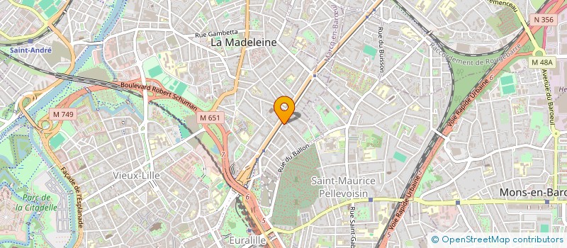 localisation de l'entreprise ENERGY BOOST à LA MADELEINE