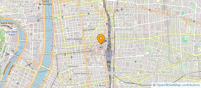 localisation de l'entreprise ENERGY BROKERS à LYON