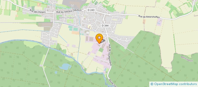 localisation de l'entreprise ENERGY CONCEPT à BETSCHDORF
