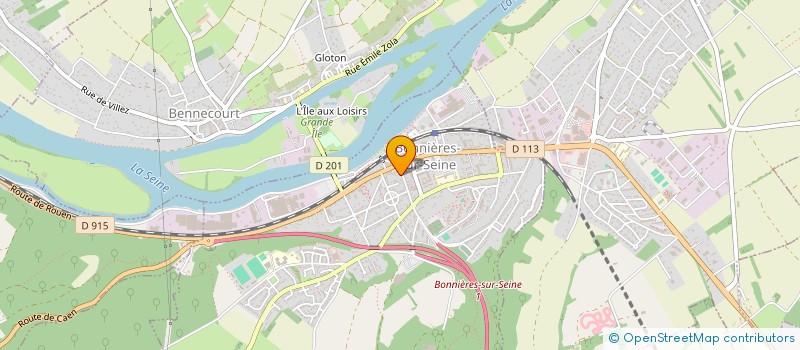 localisation de l'entreprise ENERGY CONCEPT à BONNIERES-SUR-SEINE