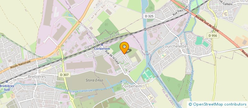 localisation de l'entreprise ENERGY CONNECT  CORBEHEM