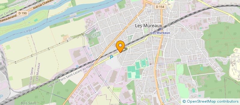 localisation de l'entreprise ENERGY CONSEIL 78 à LES MUREAUX