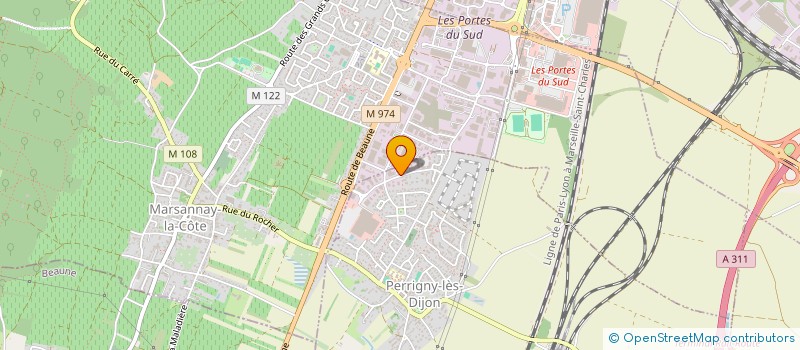 localisation de l'entreprise ENERGY CONSEILS  PERRIGNY-LES-DIJON