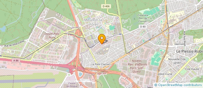 localisation de l'entreprise ENERGY CONSEILS à CLAMART