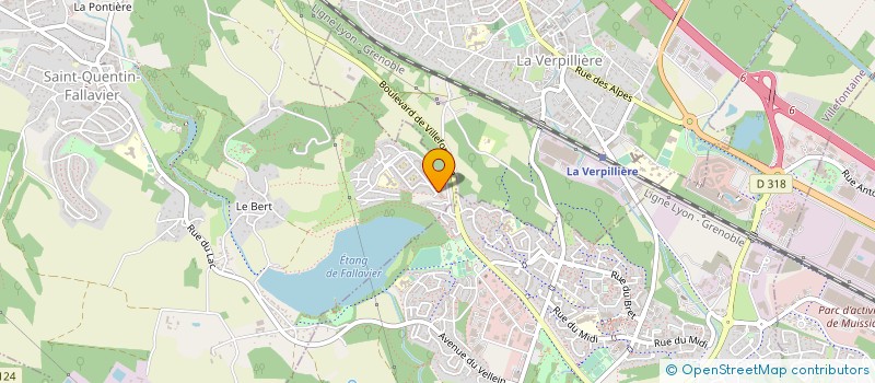 localisation de l'entreprise ENERGY CONSULTING à SAINT-QUENTIN-FALLAVIER