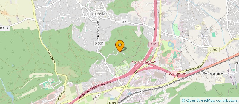 localisation de l'entreprise ENERGY DRIVE TAXI à CABRIES