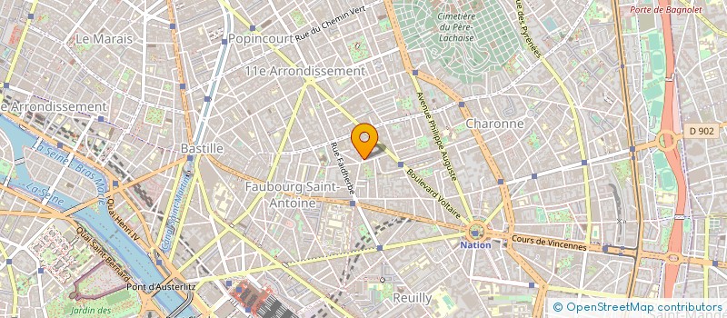 localisation de l'entreprise ENERGY ENGINEERING à PARIS