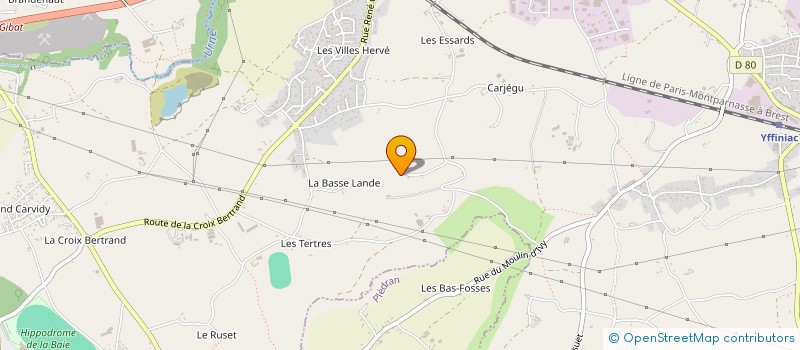 localisation de l'entreprise ENERGY ET SERVICES à YFFINIAC