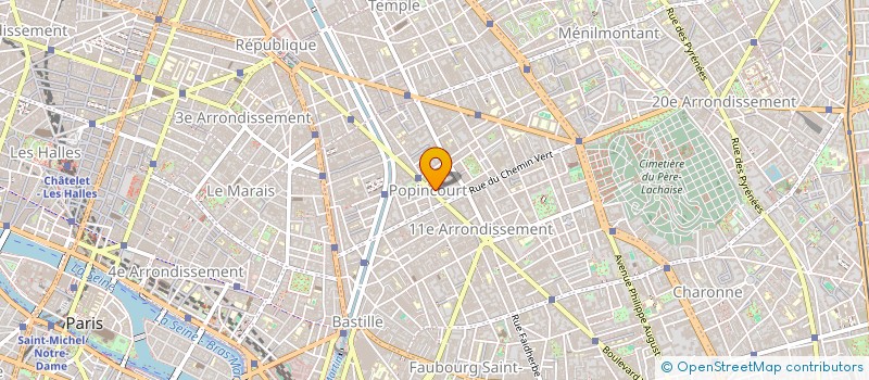 localisation de l'entreprise ENERGY FACILE à PARIS