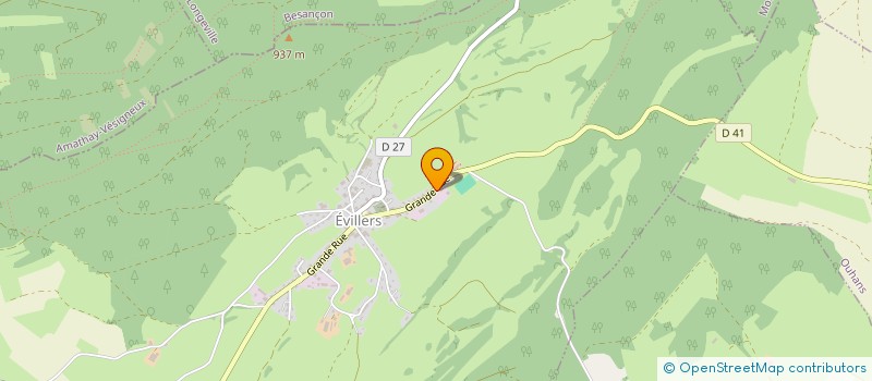 localisation de l'entreprise ENERGY FERMETURES  EVILLERS