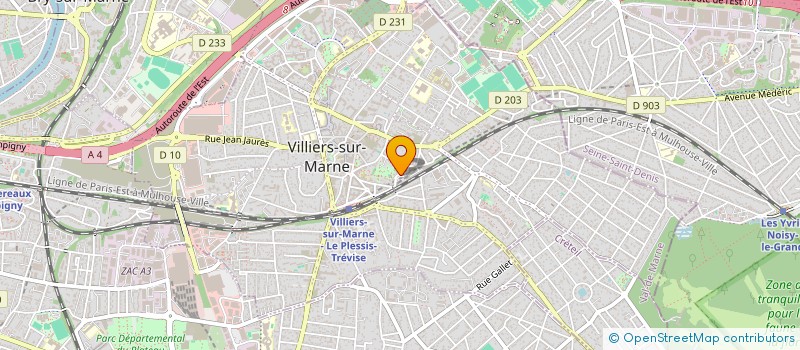 localisation de l'entreprise ENERGY FORMATION à VINCENNES