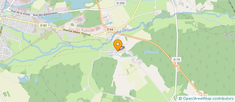 localisation de l'entreprise ENERGY G.G. CONCEPT  FONTAINE-LES-LUXEUIL