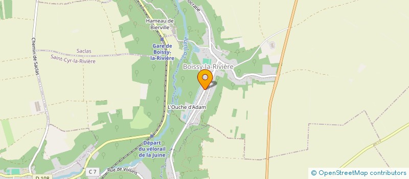 localisation de l'entreprise ENERGY HABITAT  BOISSY-LA-RIVIERE