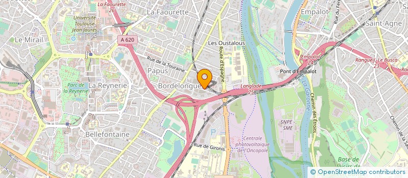 localisation de l'entreprise ENERGY HARVESTING TECH à TOULOUSE