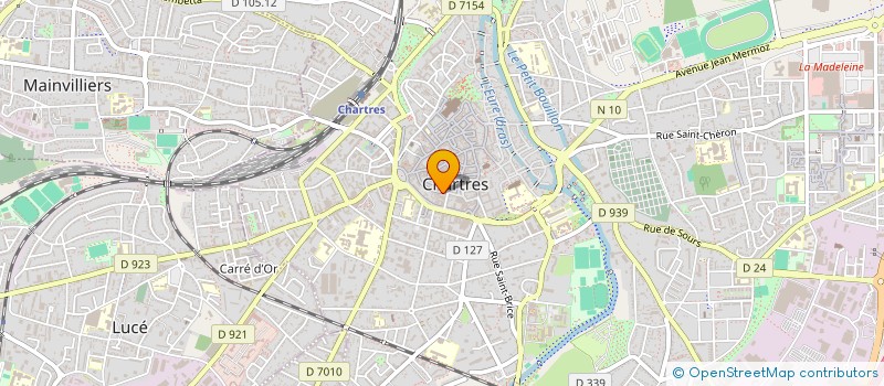 localisation de l'entreprise ENERGY INFORMATIQUE à CHARTRES