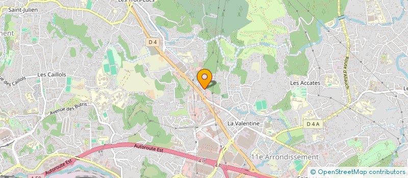 localisation de l'entreprise ENERGY-LINK à MARSEILLE