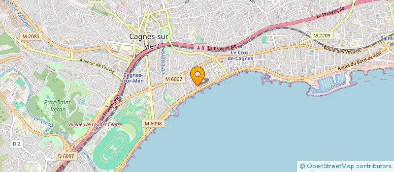 localisation de l'entreprise ENERGY LOCATION à CAGNES-SUR-MER