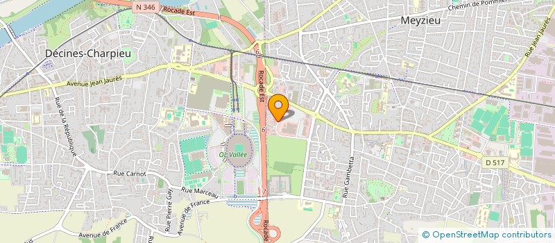 localisation de l'entreprise ENERGY MANAGING à MEYZIEU