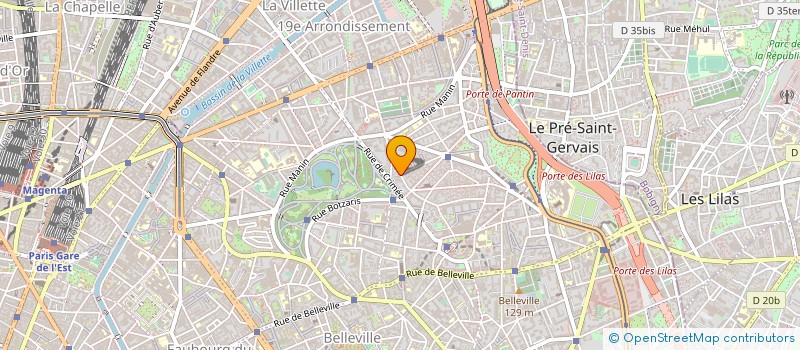 localisation de l'entreprise ENERGY OIL COMPANY à PARIS