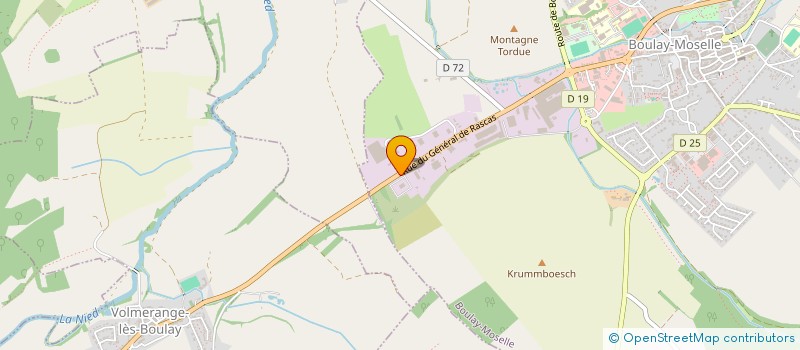 localisation de l'entreprise ENERGY ONE SOLAR 20  BOULAY-MOSELLE