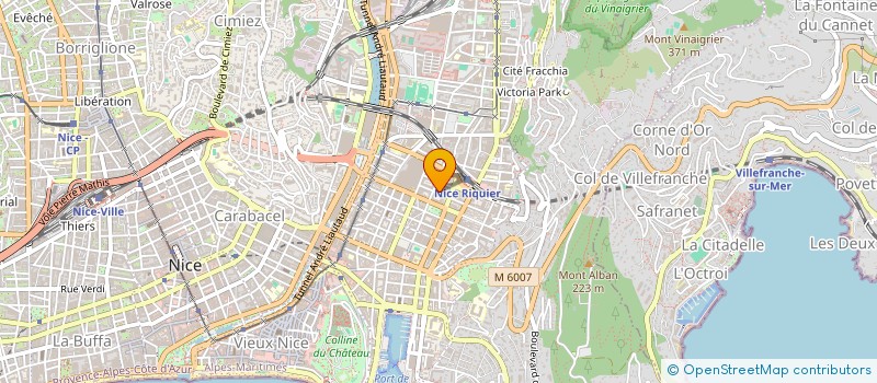 localisation de l'entreprise ENERGY PARTNER à NICE