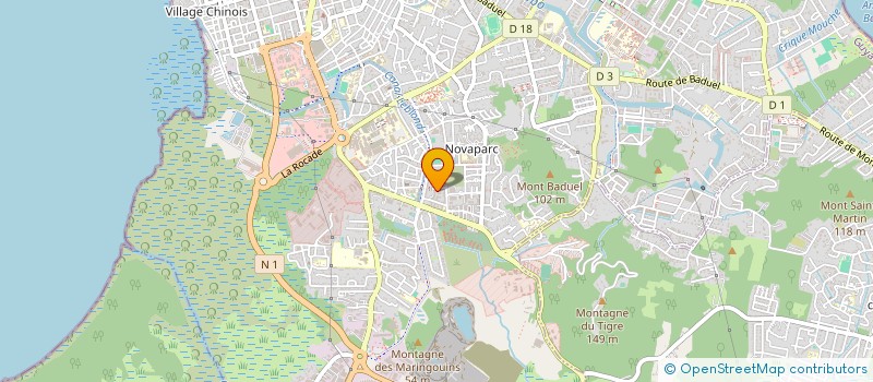 localisation de l'entreprise ENERGY PLUS  CAYENNE