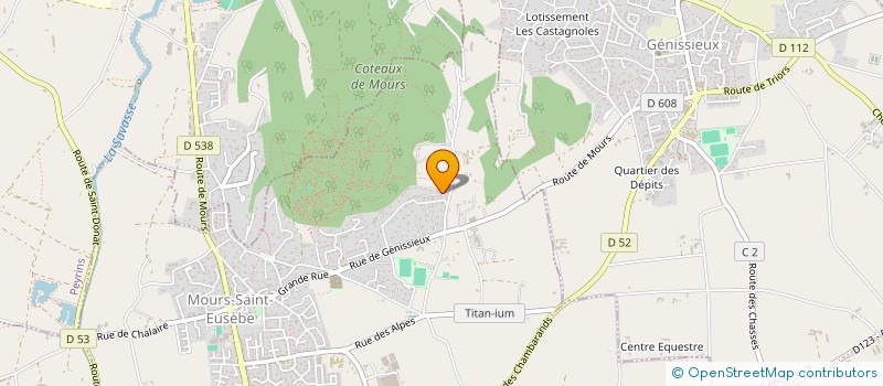 localisation de l'entreprise ENERGY REVOLUTION  MOURS-SAINT-EUSEBE