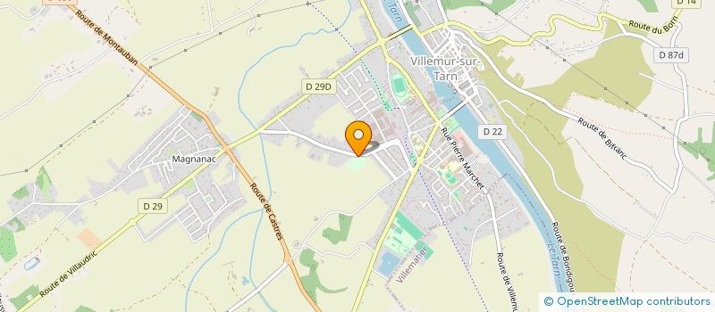 localisation de l'entreprise ENERGY SEEDS  VILLEMUR-SUR-TARN