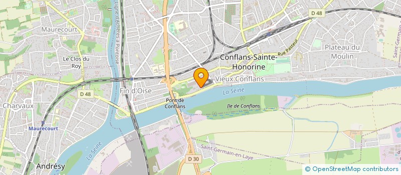 localisation de l'entreprise ENERGY' SERVICES à CONFLANS-SAINTE-HONORINE
