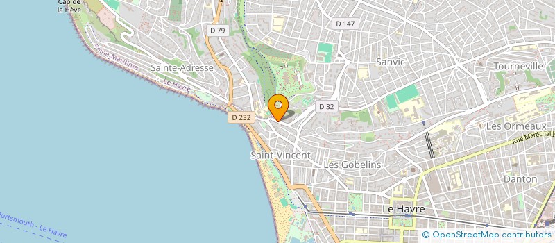 localisation de l'entreprise ENERGY SHIPPING SERVICES  LE HAVRE