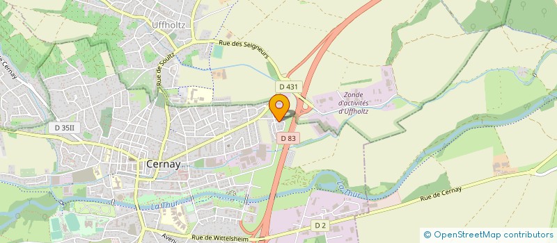 localisation de l'entreprise ENERGY SLIM CONCEPT à CERNAY