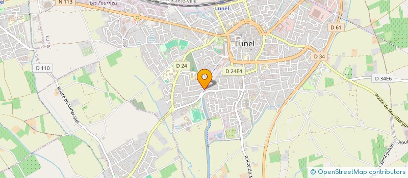 localisation de l'entreprise ENERGY SOLUTION à LUNEL