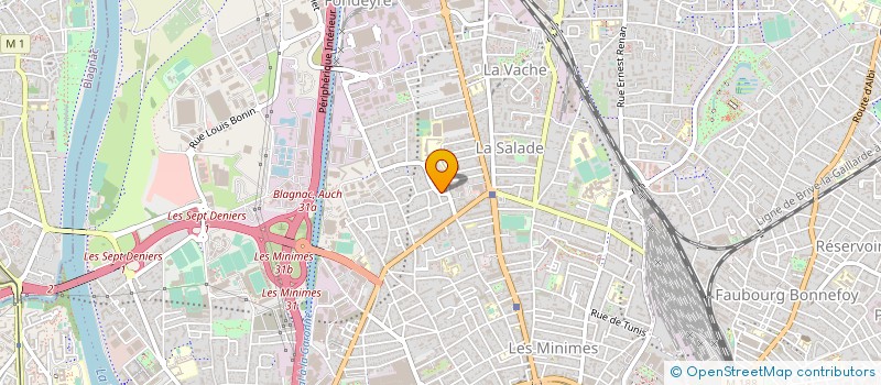 localisation de l'entreprise ENERGY SUD à TOULOUSE