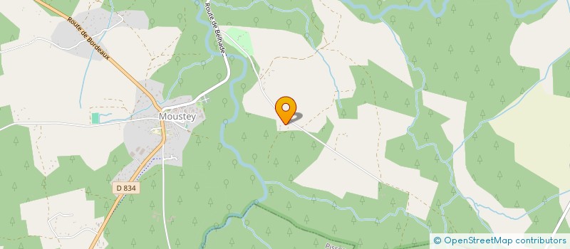 localisation de l'entreprise ENERGY SUN HABITAT  MOUSTEY