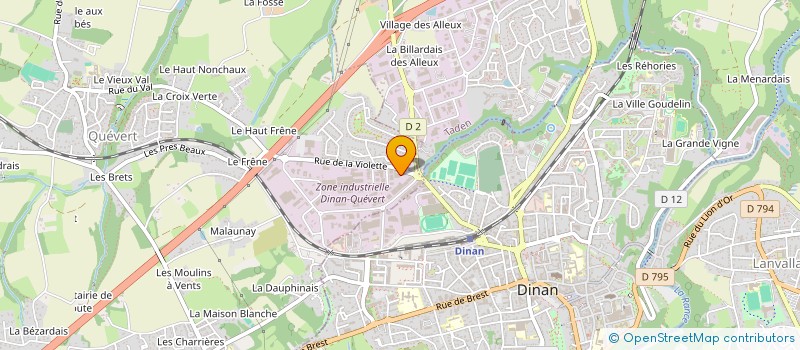 localisation de l'entreprise ENERGY SUN TWO  QUEVERT