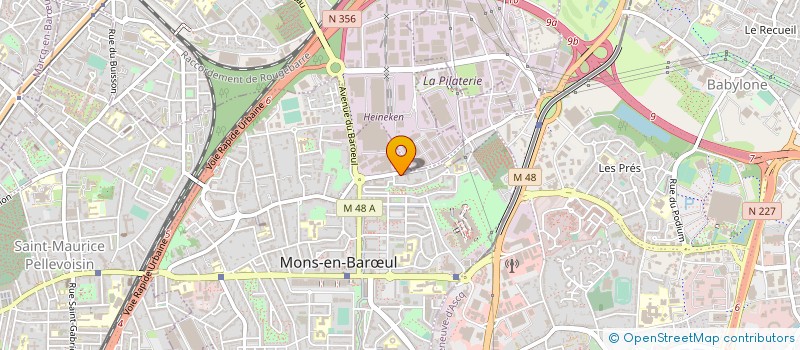 localisation de l'entreprise ENERGY SYSTEM à MONS-EN-BARŒUL