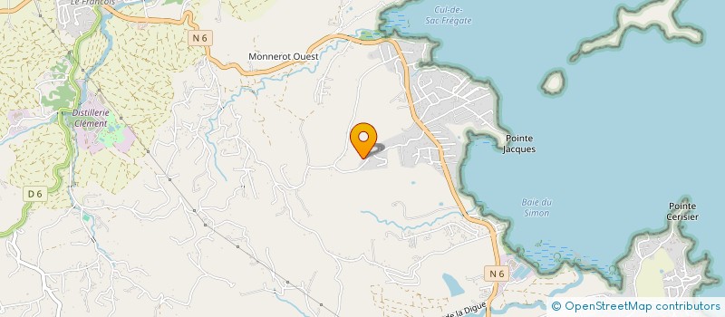 localisation de l'entreprise ENERGY TECH  LE FRANCOIS