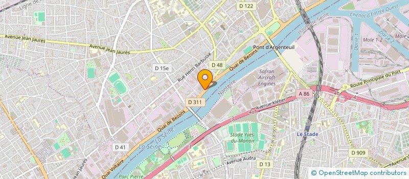 localisation de l'entreprise ENERGY TECH IDF  ARGENTEUIL