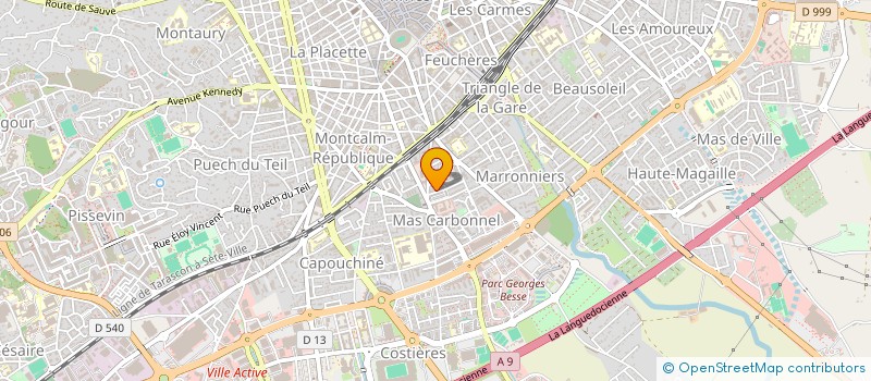 localisation de l'entreprise ENERGY TECHNOLOGY GROUP  NIMES