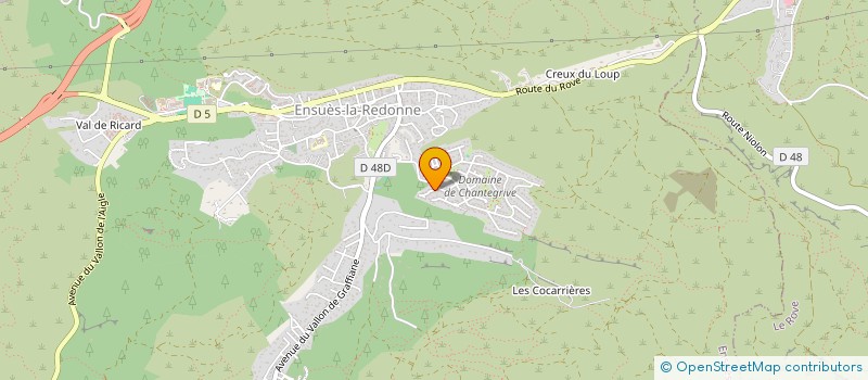 localisation de l'entreprise ENERGY THERAPY  ENSUES-LA-REDONNE