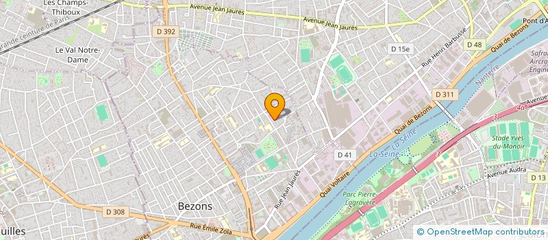 localisation de l'entreprise ENERGY ZEN CVC à BEZONS