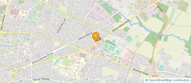 localisation de l'entreprise ENERGYBAT à PAU