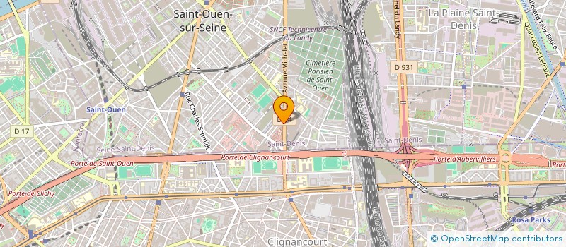 localisation de l'entreprise ENERGYCAB  SAINT-OUEN-SUR-SEINE