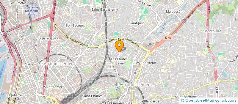 localisation de l'entreprise ENERGYFACTORY à MARSEILLE